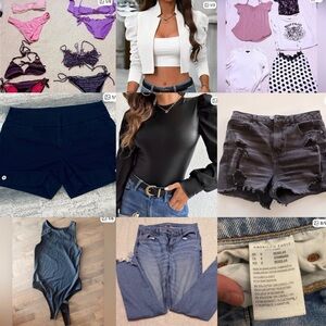 Assorted Women's Clothing Bundle (S/M)